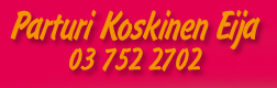 Parturi Koskinen Eija logo